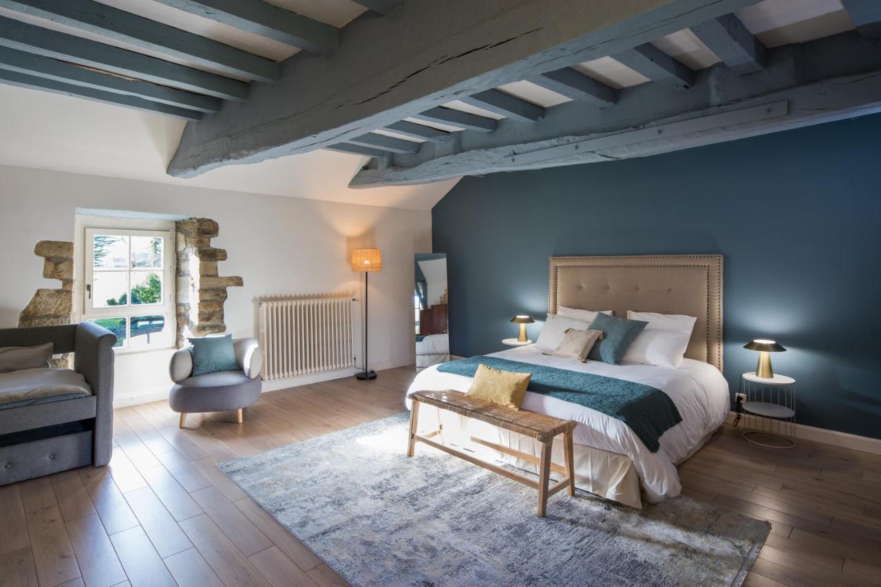 Manoir Du Vau D Arz Gites Et Chambres D Hotes Avec Piscine Malansac Екстер'єр фото